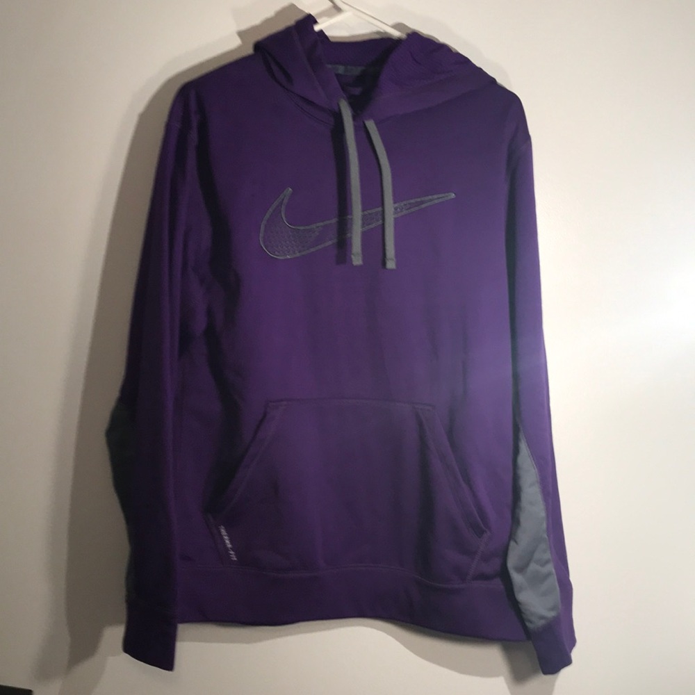 Nike Therma-Fit Purple Hoodie